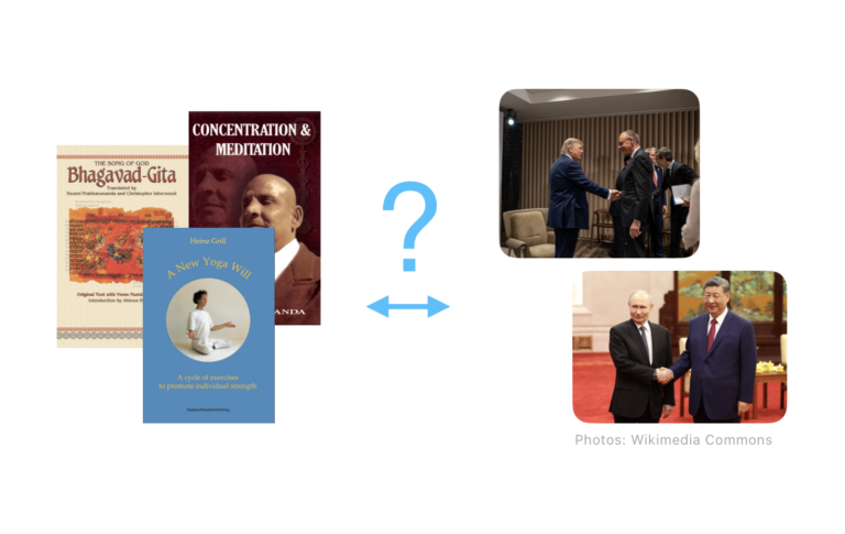 Wie wirkt Yoga und Meditation auf die politische Szene und auf den Frieden? – Wie schauen wir hin?